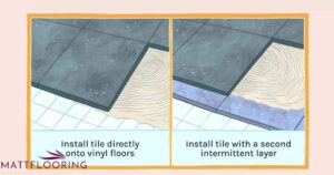 Can You Lay Tile Over Vinyl Flooring?